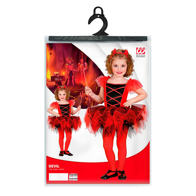 Robe d'Halloween Baby Devil Ballerina