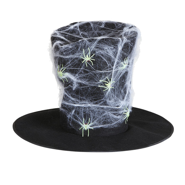 Chapeau d'Halloween Toile d'araignée