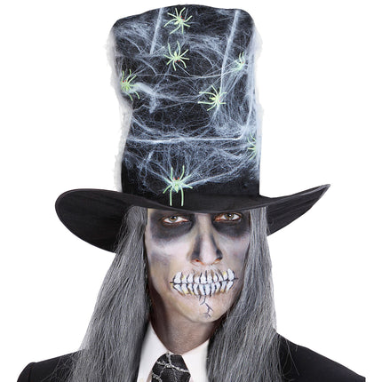 Chapeau d'Halloween Toile d'araignée