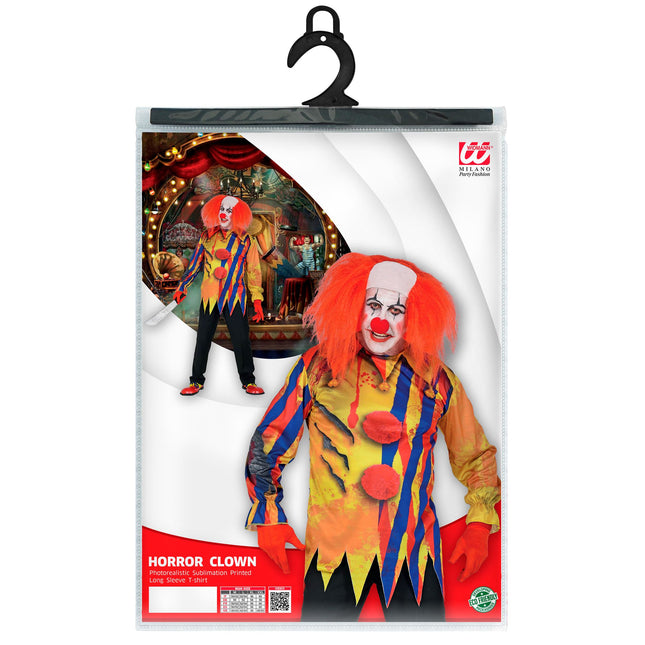 Chemise d'Halloween Homme Clown