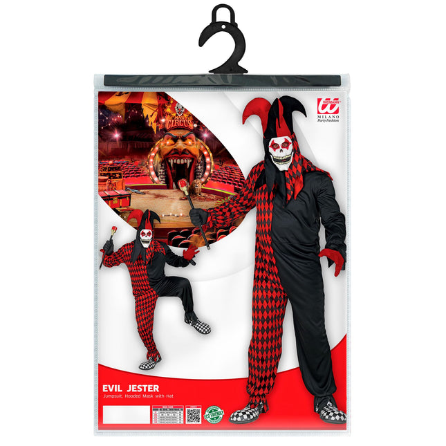 Costume d'Halloween Arlequin Homme