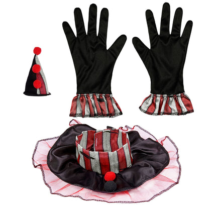 Ensemble d'accessoires d'Halloween Clown