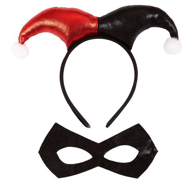 Ensemble d'accessoires d'Halloween Harlequin