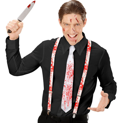 Halloween Tie Bloody