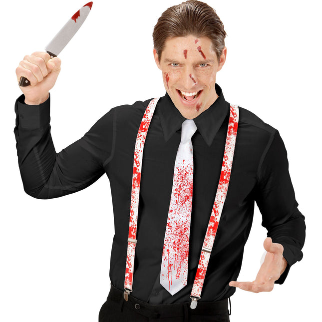 Halloween Tie Bloody
