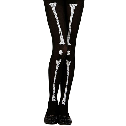 Pantalon d'Halloween Squelette