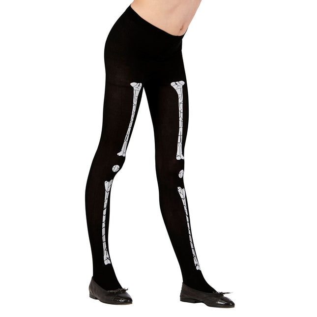 Pantalon d'Halloween Squelette