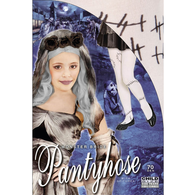 Collants d'Halloween Enfant Frankenstein