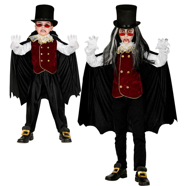 Costume d'Halloween Enfant Vampire 4 pièces