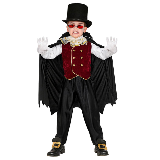 Costume d'Halloween Enfant Vampire 4 pièces