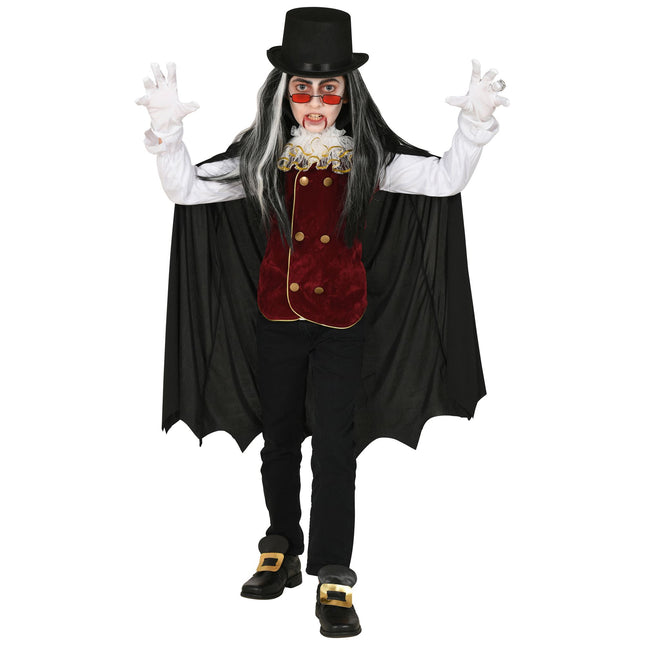 Costume d'Halloween Enfant Vampire 4 pièces