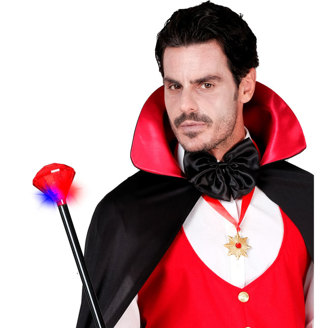 Baguette d'Halloween avec lumière 88cm
