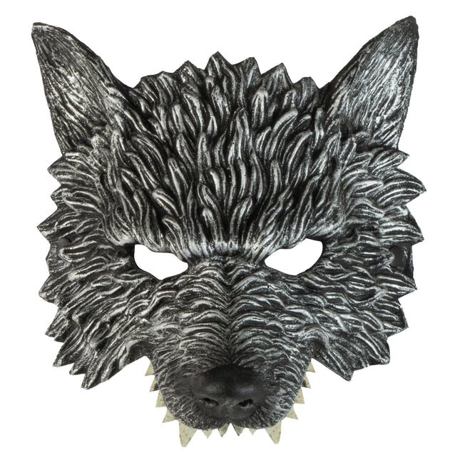 Masque d'Halloween Loup Gris