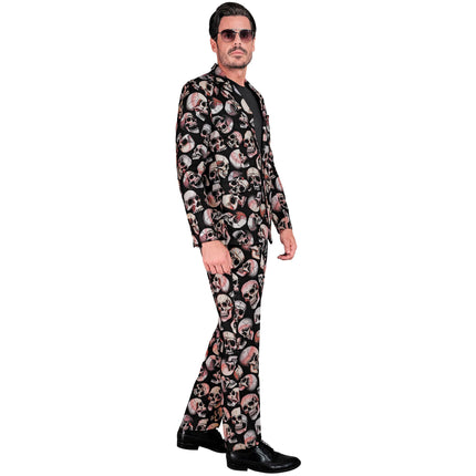 Costume d'Halloween Tête de mort pour homme