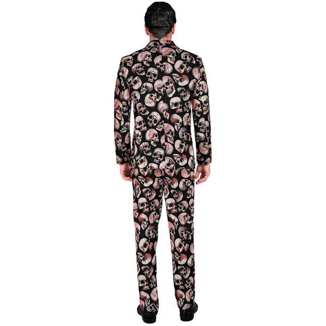 Costume d'Halloween Tête de mort pour homme
