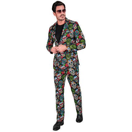 Costume Dia De Los Muertos Homme