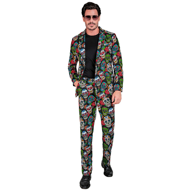 Costume Dia De Los Muertos Homme