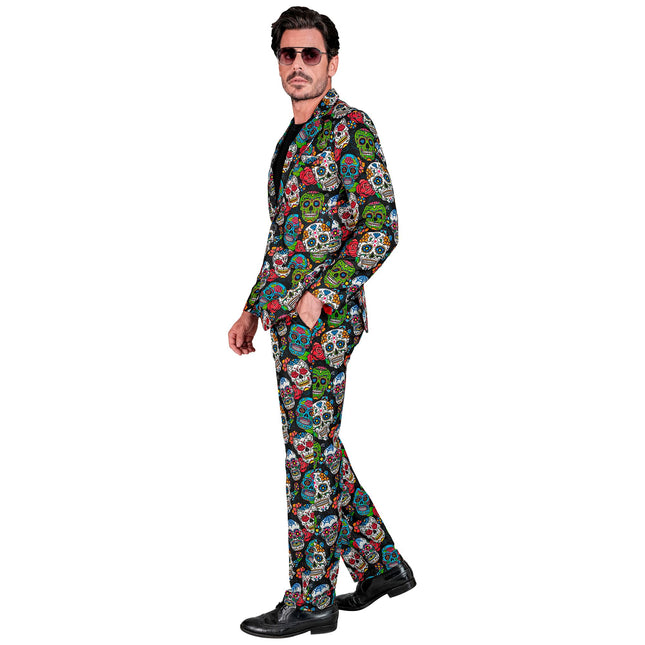 Costume Dia De Los Muertos Homme