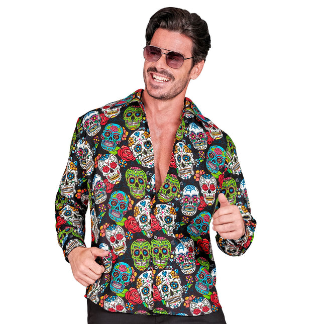 Blouse Dia De Los Muertos Hommes