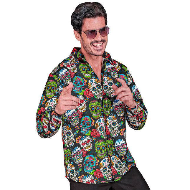 Blouse Dia De Los Muertos Hommes