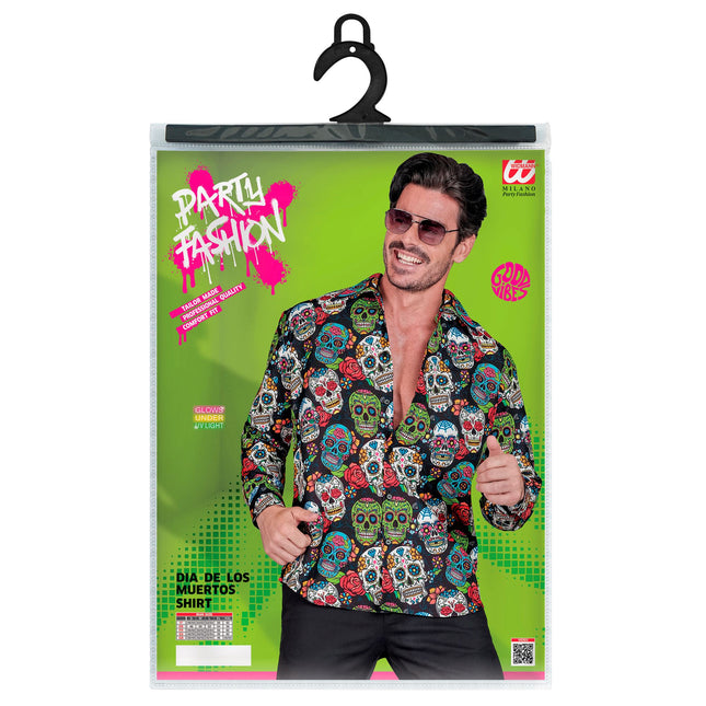 Blouse Dia De Los Muertos Hommes