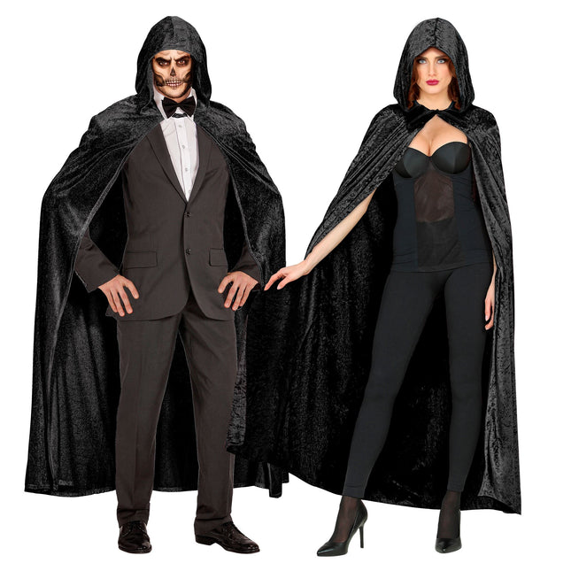 Cape d'Halloween Noire 1.5m