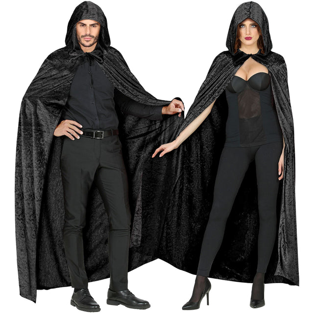 Cape d'Halloween Noire 1.5m
