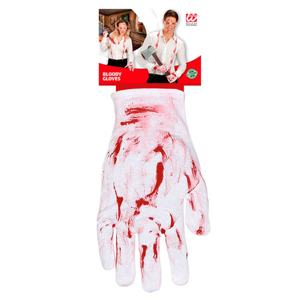 Gants d'Halloween sanglants