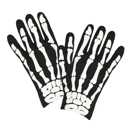 Gants d'Halloween Enfant Squelette