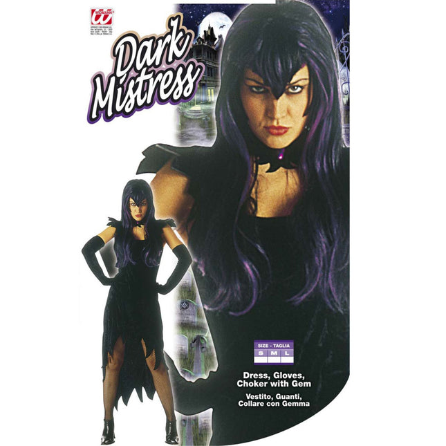 Robe d'Halloween Dames Dark Mistress