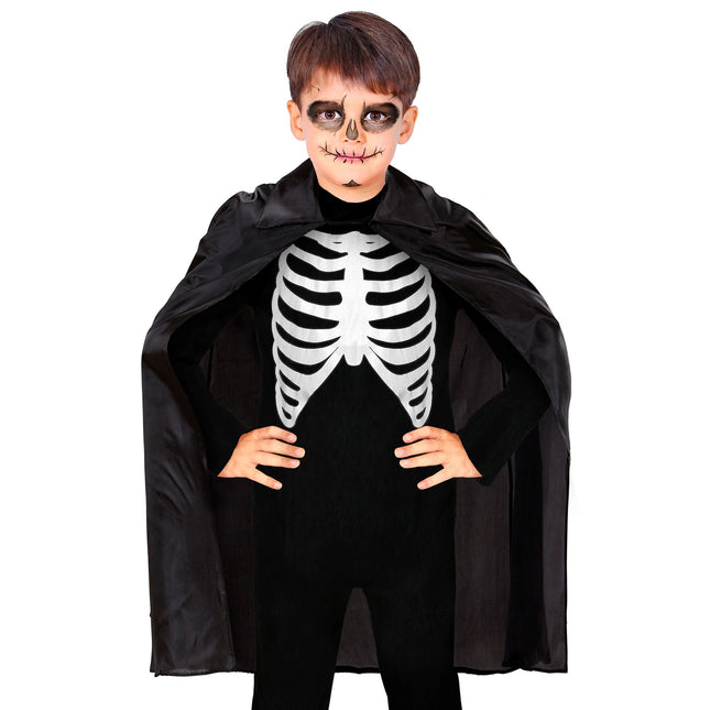Cape d'Halloween Noir Enfant 90cm