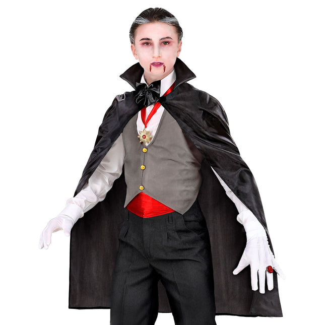 Cape d'Halloween Noir Enfant 90cm