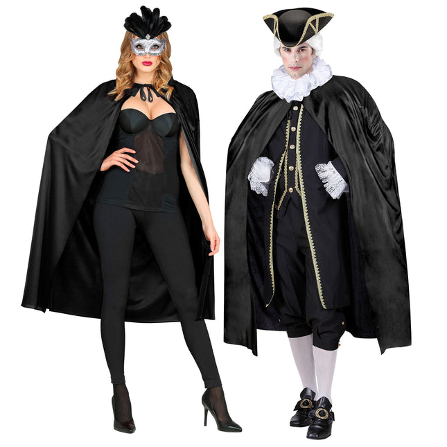 Cape d'Halloween Noire 1.15m