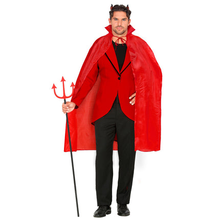 Cape d'Halloween Rouge Enfant 1.3m