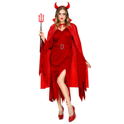 Cape d'Halloween Rouge Enfant 1.3m