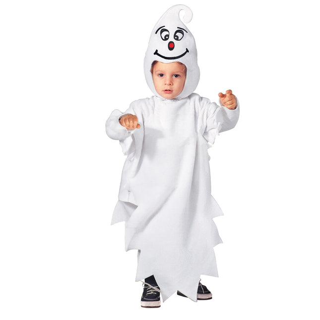 Costume d'Halloween Bleu Blanc Bébé Fantôme