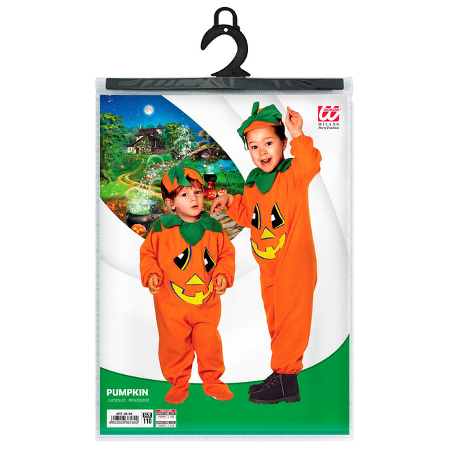 Costume d'Halloween Orange Baby Pumpkin 2 pièces