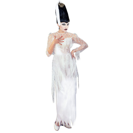 Robe d'Halloween Blanc Dames Reine