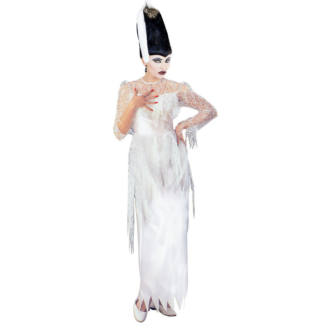 Robe d'Halloween Blanc Dames Reine