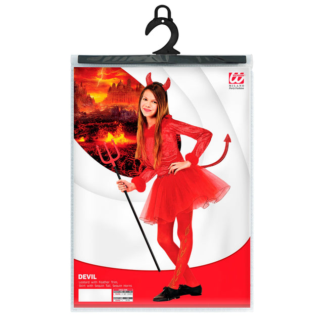 Costume d'Halloween Fille Diable
