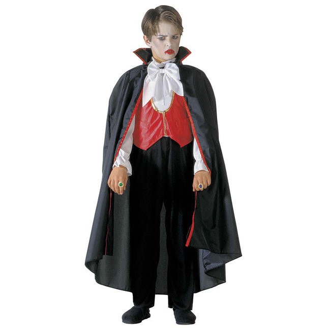 Costume d'Halloween Noir Rouge Garçon Dracula