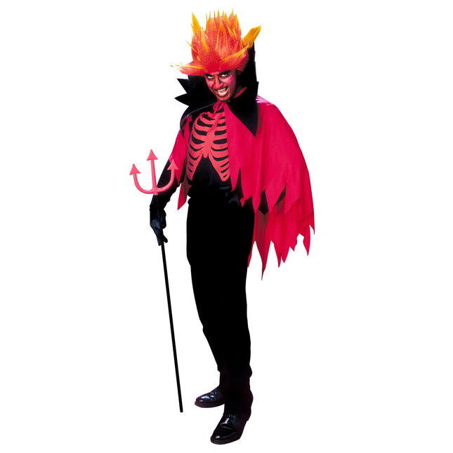 Costume d'Halloween Homme Diable 3 pièces