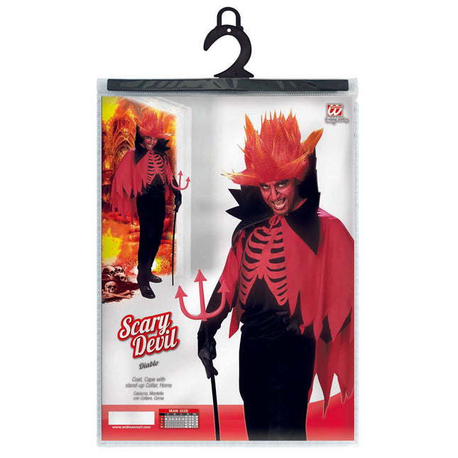 Costume d'Halloween Homme Diable 3 pièces