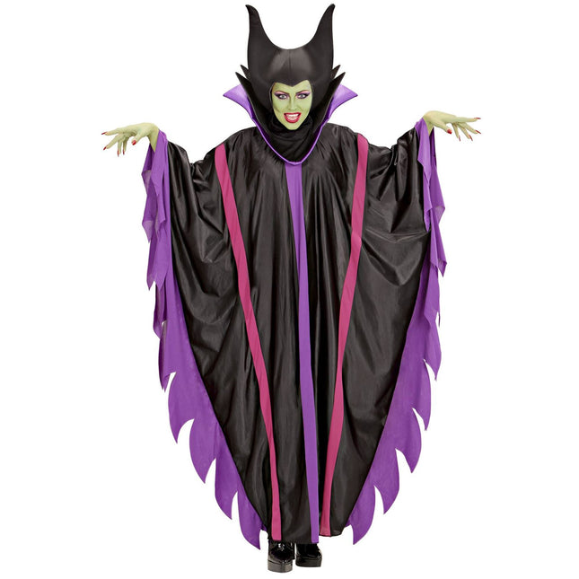 Robe d'Halloween Violet Dames Malefizia