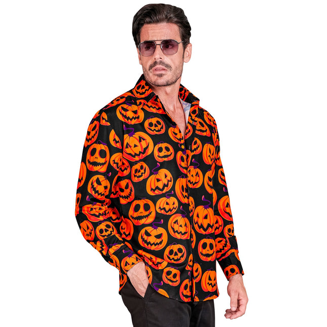 Chemise d'Halloween Citrouille