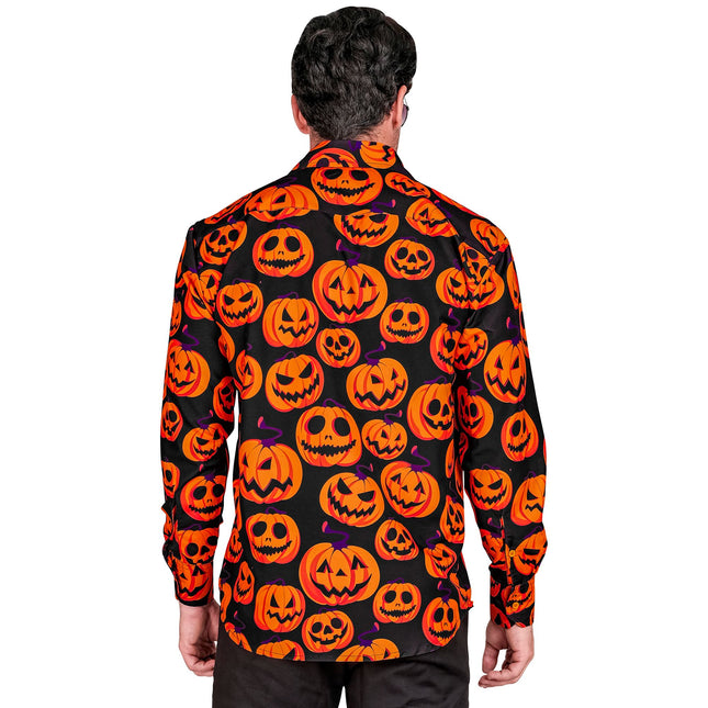 Chemise d'Halloween Citrouille