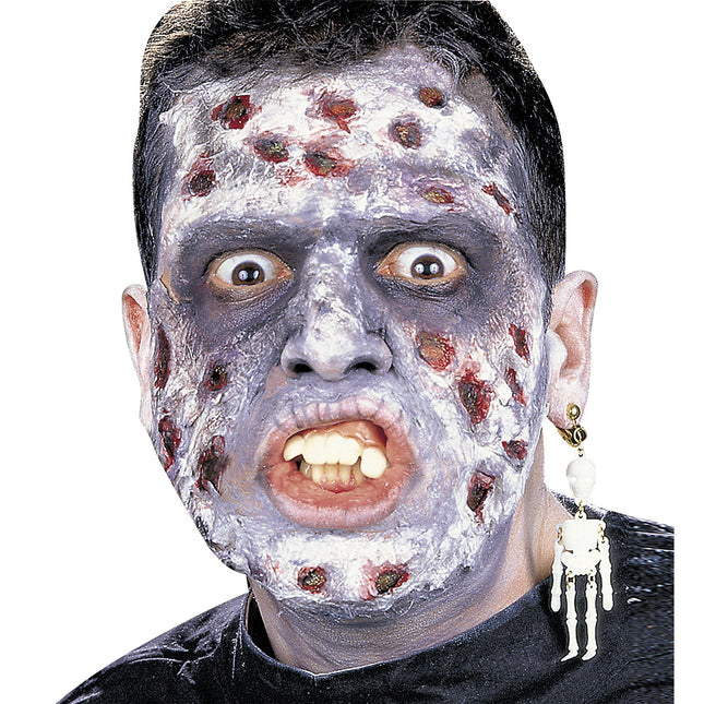 Set de maquillage d'Halloween Zombie 4 pièces