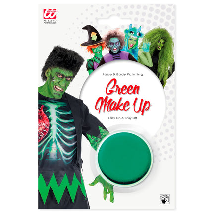 Maquillage vert Aqua