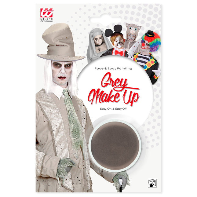 Maquillage gris à base d'eau
