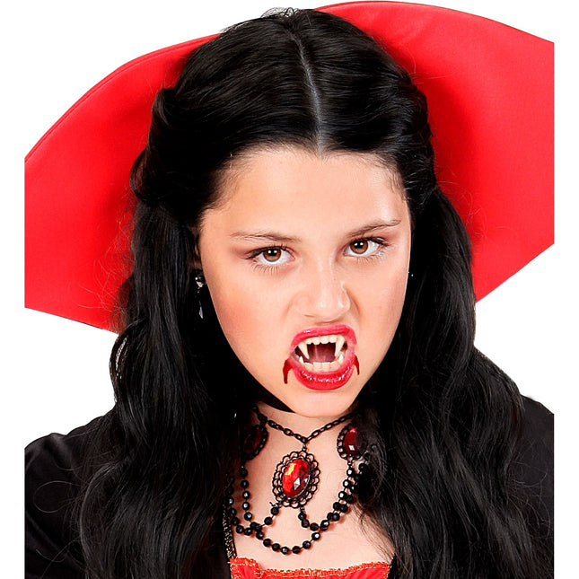 Fausses dents de vampire enfant